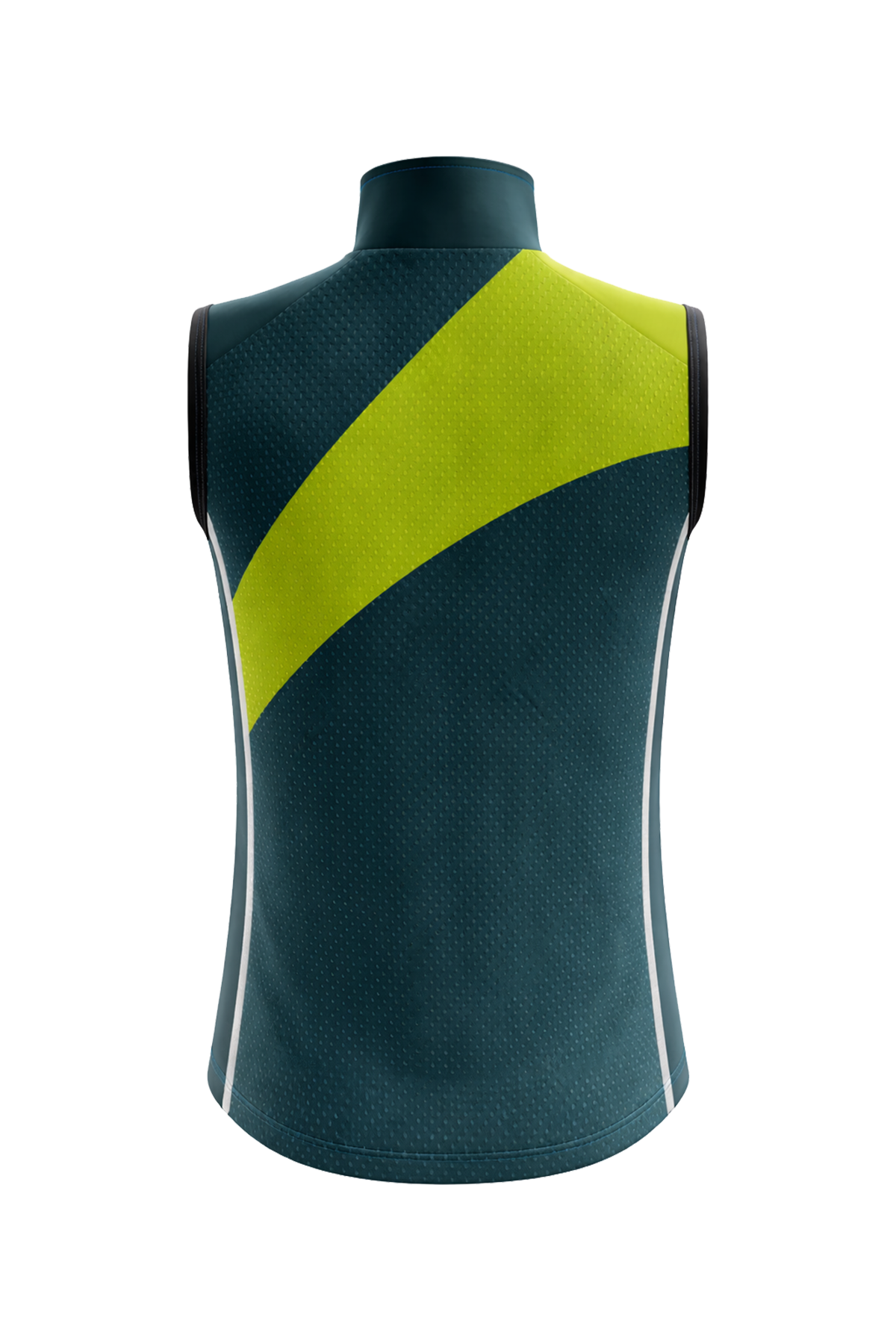 Mens Cycling Gilet | Chroma Hi Vis & Green