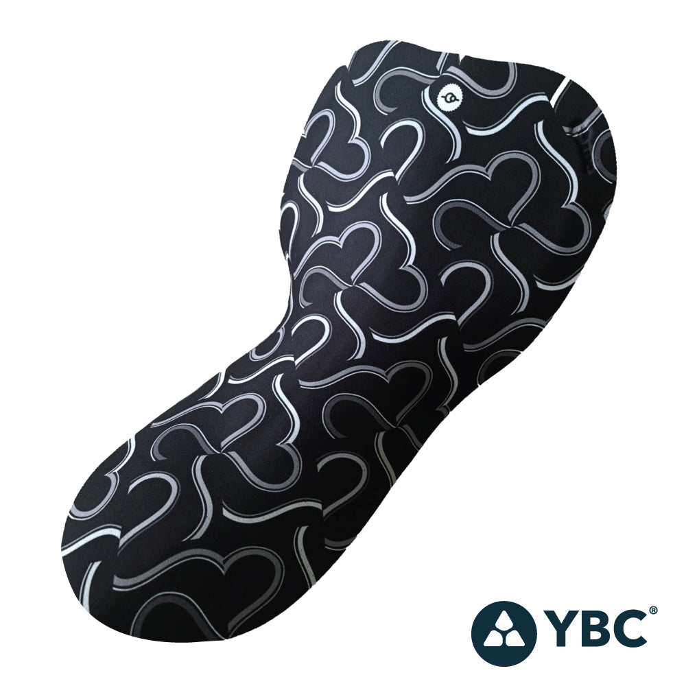 Mens All Black Padded Cycling Bib Shorts 01 - Cycle Wear Central