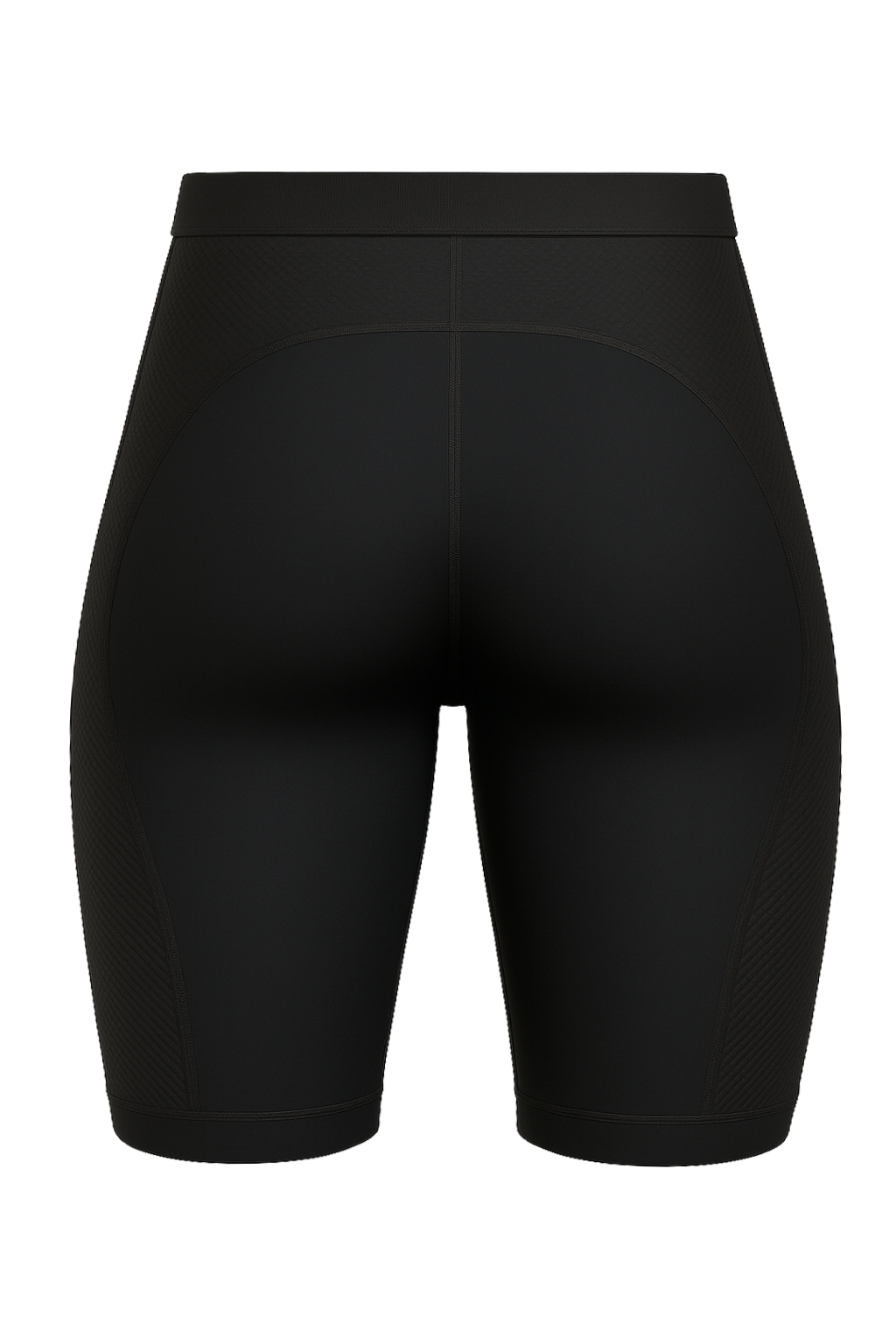 Womens Plain Black Padded Cycling Liner Undershorts Knickers