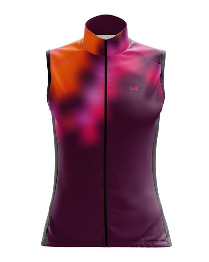 Womens Cycling Gilet | Flare Purple
