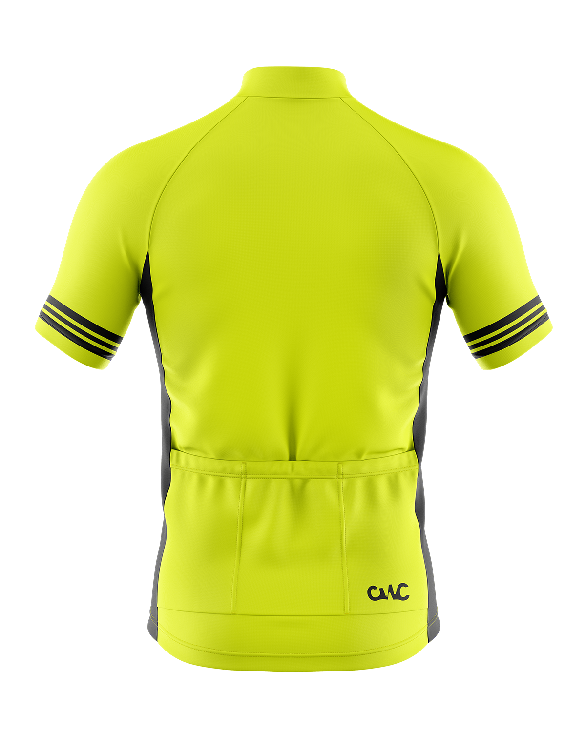 Mens Basic Short Sleeve Cycling Jersey | Volt Fluro Green