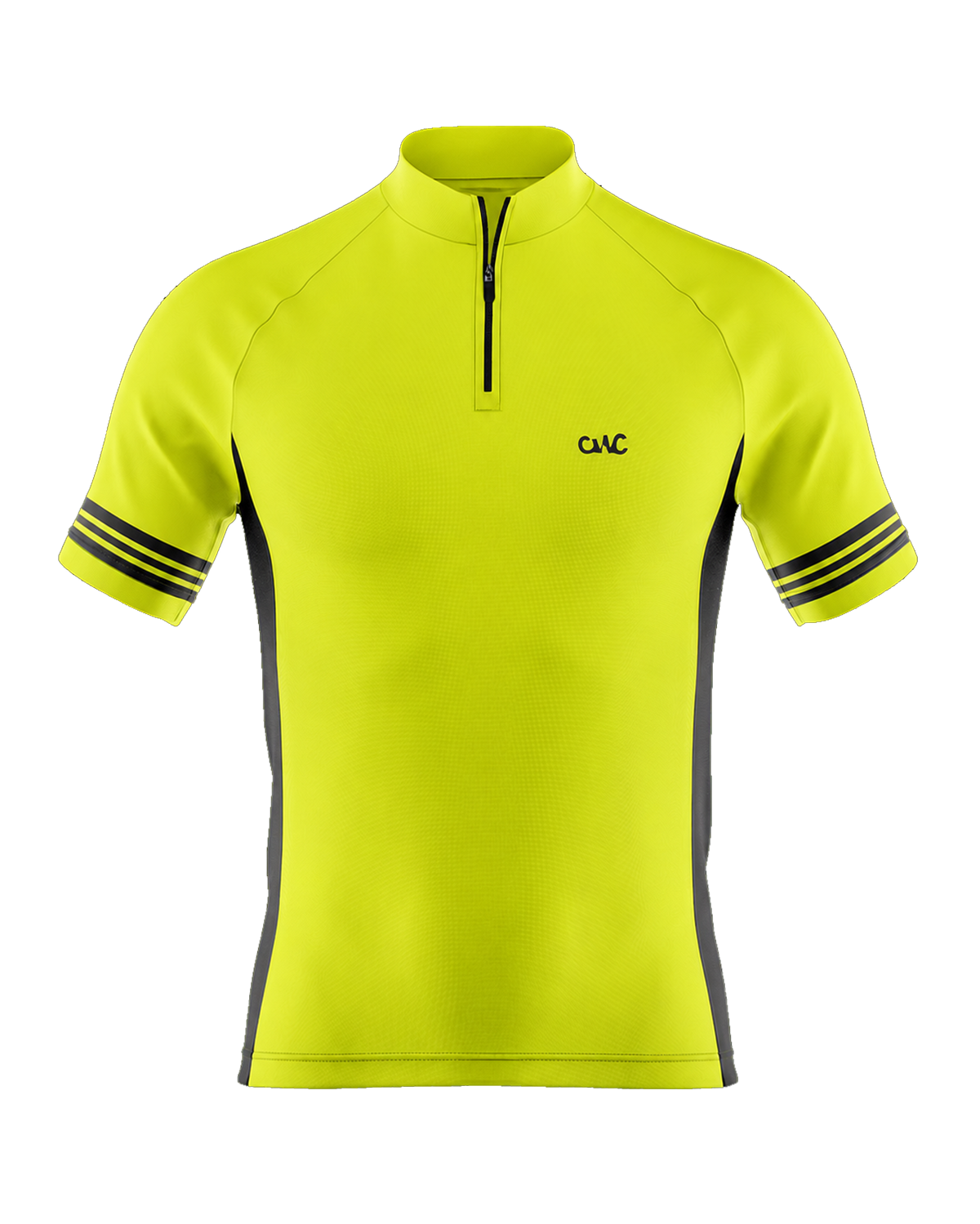 Mens Basic Short Sleeve Cycling Jersey | Volt Fluro Green
