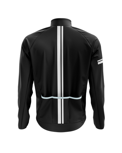 Mens Spring Cycling Jacket | Dusk Black