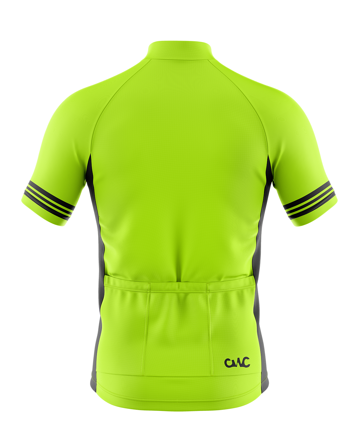 Mens Basic Short Sleeve Cycling Jersey | Volt Fluro Green