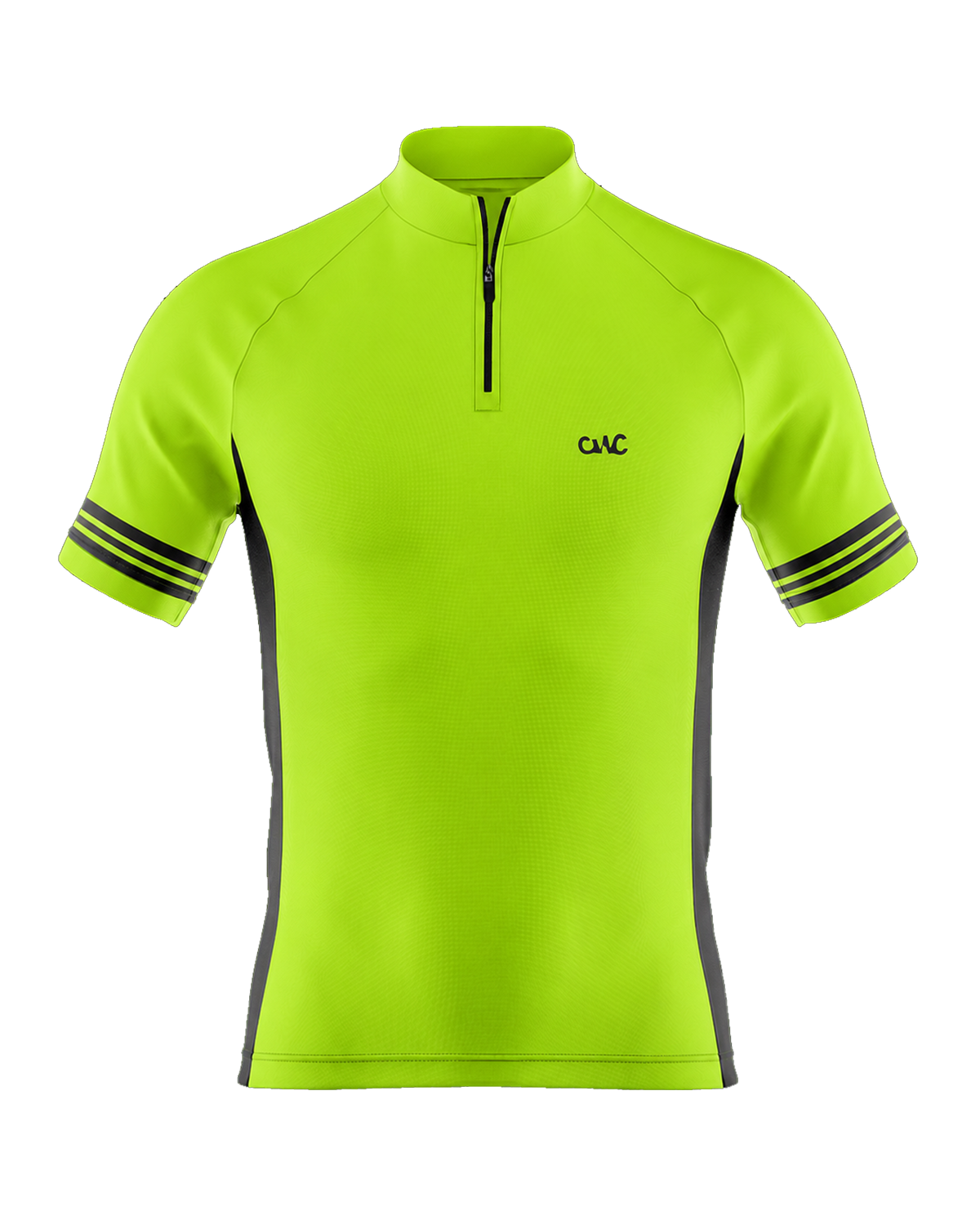 Mens Basic Short Sleeve Cycling Jersey | Volt Fluro Green