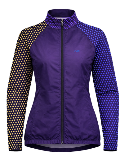 Womens Spring Cycling Jacket | Minnie Navy