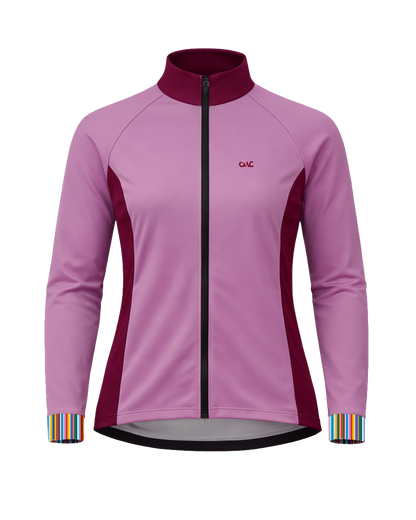 Womens Spring Cycling Jacket | Riley Pink