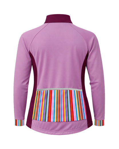 Womens Spring Cycling Jacket | Riley Pink
